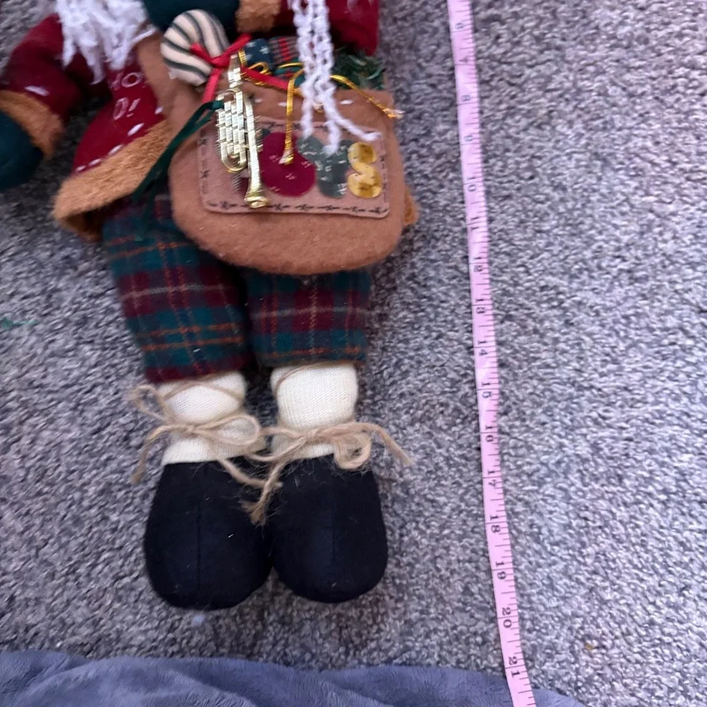 Rustic Santa Claus Doll Christmas Holiday Decor Large Plush‎ Figure
